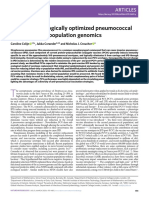 Designing Ecologically Optimized Pneumococcal Vaccines Using Population Genomics - 2020 Nature Research