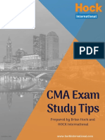 CMA Exam Study Tips: Prepared by Brian Hock and HOCK International