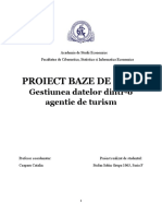 Proiect Baze de Date