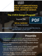 Application of Computational Intelligence Techniques For Sub-Orbital Vehicle Design - The CVEX Design Program