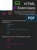 HTML Exercises: Change The Size of The Image To 350 Pixels Wide and 500 Pixels Tall