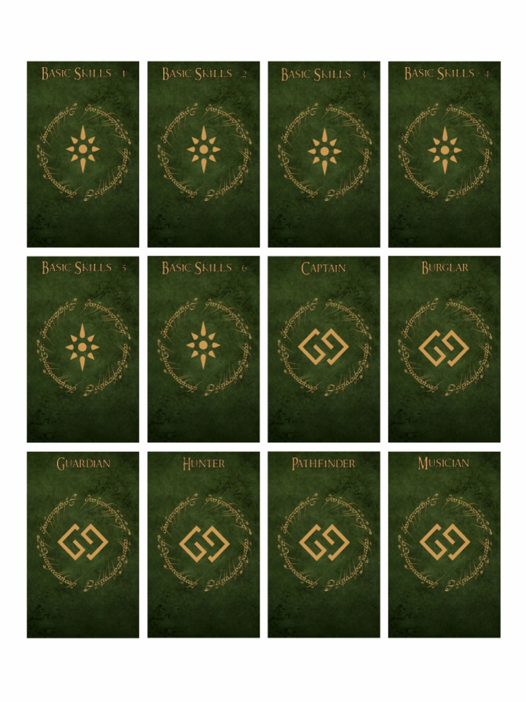 LOTR Cards | PDF