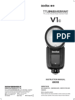 TTL Li-ion Round Head Camera Flash: Instruction Manual 说明手册
