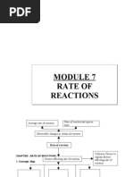 Module 7 Rate of Reactions