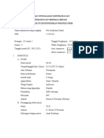 Format Pengkajian Keperawatan Keperawatan Medikal Bedah Program Studi Pendidikan Profesi Ners