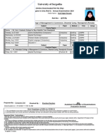 University of Sargodha: (Online Downloaded Roll No Slip) Associate Degree in Arts (Part-I) Annual Examination 2021