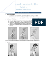 Técnicas de avaliação da flexão e extensão da coluna cervical através da goniometria e inclinometria