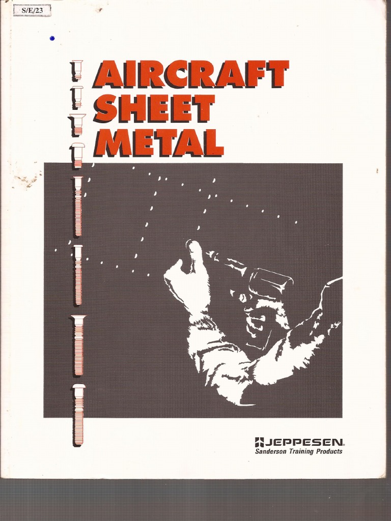 Jeppesen Aircraft Sheet Metal Book PDF