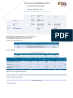 Centralrecordkeepingagency: National Pension System Transaction Statement - Tier I