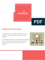 La Ponencia