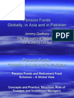 Pension Funds Globally, in Asia and in Pakistan