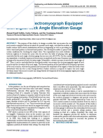 Design of An Electromyograph Equipped With Digital Neck Angle Elevation Gauge