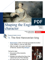 Shaping The English Character: Performer - Culture & Literature