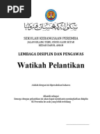 TEKS PENGACARA MAJLIS PENYAMPAIAN WATIKAH DAN PELANTIKAN 