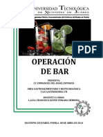 Operación de Bar Manual