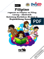 Q2 SHS Filipino Sa Piling Larang Module 2