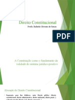 Direito Constitucional - Primeira Aula - Profa. Rafaela