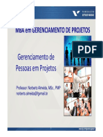 FGV Mba GP Gerenciamento de Pessoas em Projetos