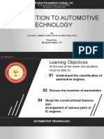 Introduction To Automotive Technology - Teaching Common Competencies On Industrial Arts