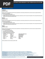 Entrance Requirements For NON-SA Prospective Students From Zimbabwe