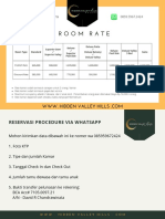 Hidden Valley Room Rate 2021