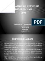 Formation of Network Diagram and