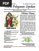 Download WARTA SEPEKAN 08 MEI 2011 by Syalom Denpasar SN55193171 doc pdf