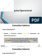 Introdução À Simulação e Teoria Das Filas