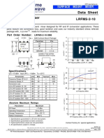 RF Prime Microwave: Surface Mount Mixer Data Sheet Lrfms-2-10 5 To 1000 MHZ