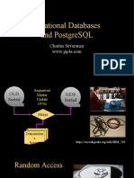 Relational Databases and Postgresql: Charles Severance