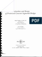 Jean Muller Podolny Construction and Design of Prestressed Concrete Segmental Bridges
