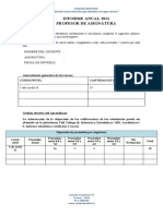 2 Año Medio B Informe