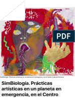2021-SimBiología. Prácticas Artísticas en Un Planeta en Emergencia, en El Centro Cultural Kirchner - Mini