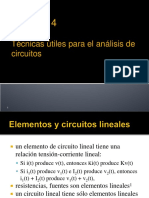 Técnicas útiles para el análisis de circuitos lineales