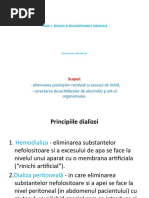 Prez. TEMA 1.DIALIZA ŞI DIALIZATOARELE MEDICALE