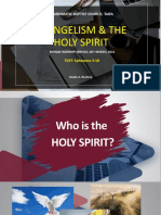 Evangelism and The Holy Spirit - KB
