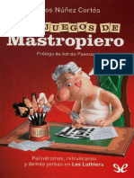 Los juegos lingüísticos de Mastropiero