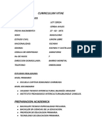 Curriculum Vitae