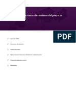 Determinación de Costo e Inversiones Del Proyecto