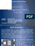 Maintaining NAVTEX for Safe Navigation