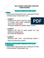 P2-MATERI PPh PASAL 21 BONUS, UANG RAPEL , UPAH DAN BUKAN PEGAWAI