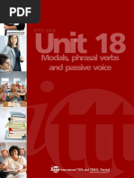 Unit 18: Modals, Phrasal Verbs and Passive Voice