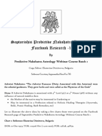 Predictive Nakshatra Research - Full - Parts 1 To 6