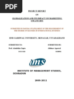 Download Globalisation and its Impact on Marketing Strategies  by Abhinav Agrawal SN55196035 doc pdf