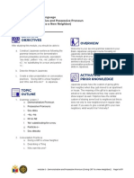 FL1 Mod 05 Demonstratives and Possessive Pronouns