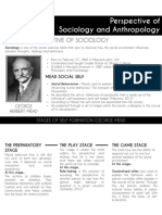Perspective of Sociology and Anthropology