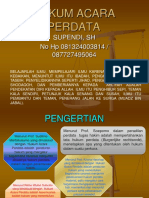 HUKUM ACARA PERDATA