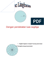 Cari Luas Lingkrn DG PNDKTN Segitiga