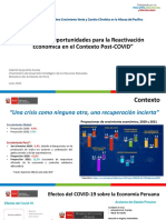 Gabriel Quijandría - Desafíos y Oportunidades para La Reactivación Económica en El Contexto Post-COVID