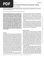 False-Positive Interferences of Common Urine Drug Screen Immunoassays: A Review